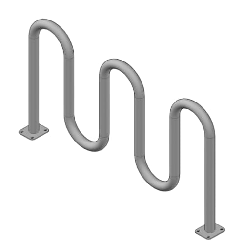 (850603) M-Rack, Heavy Duty, 3-Hump, Surface Mount 