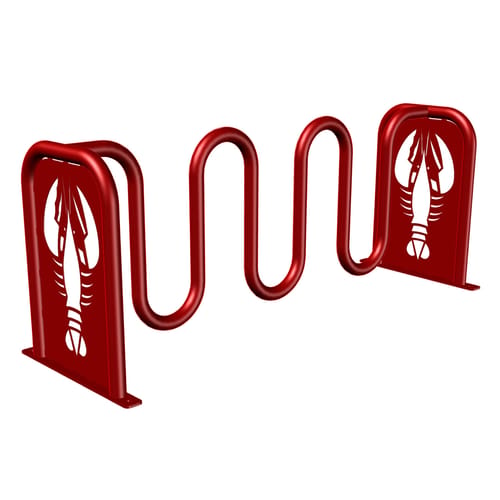(850550-CL) M-Rack with End Frames and Custom Logo Panels, 4-Hump, Surface Mount  preview 1
