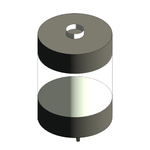 Custom Round - CR Series (CR430/CR436) Commercial Gas Fireplace