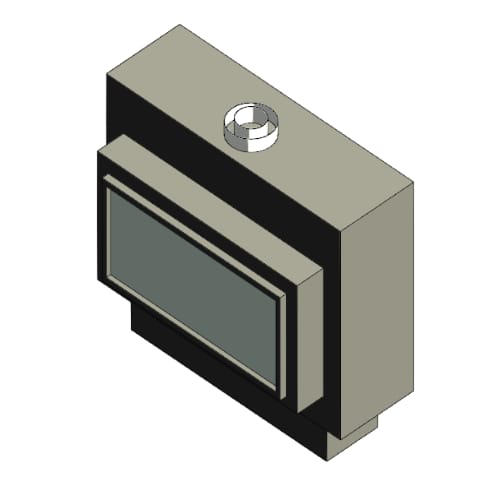 3' Single Sided - EXEMPLAR Series (R320) Luxury Residential Gas Fireplace