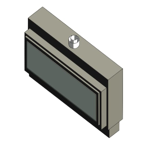 6' Single Sided - EXEMPLAR Series (RP620) Luxury Residential Gas Fireplace