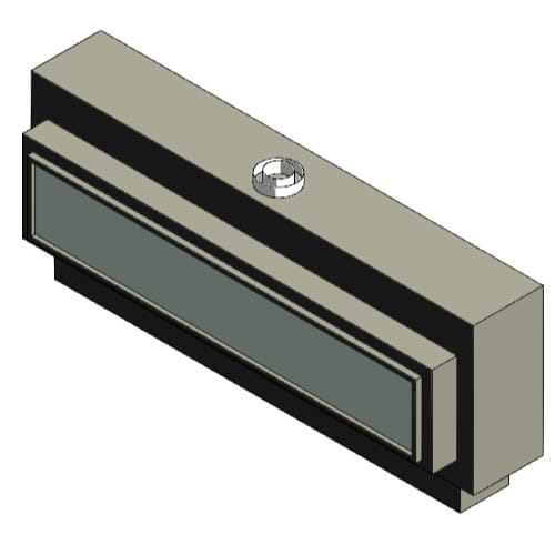 7' Single Sided - EXEMPLAR Series (R720) Luxury Residential Gas Fireplace