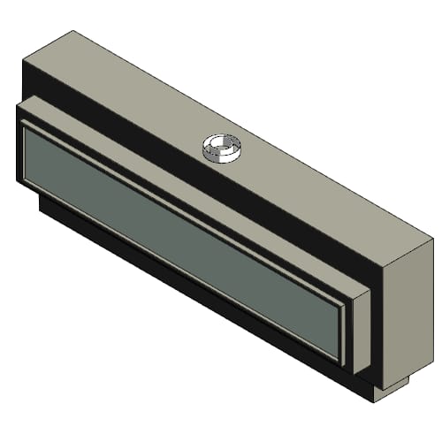 8' Single Sided - EXEMPLAR Series (R820) Luxury Residential Gas Fireplace