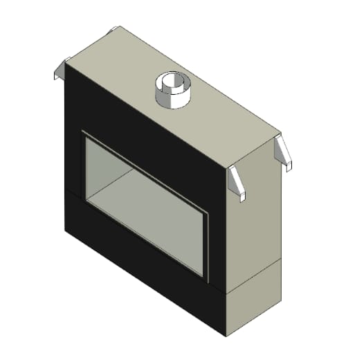 36" See Through - DISTINCTION Series (D3615ST) Luxury Residential Gas Fireplace 