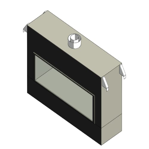 48" See Through - DISTINCTION Series (D4815ST) Luxury Residential Gas Fireplace 