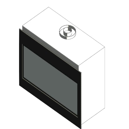 52" Single Sided - PHENOM Series (P52DF) Residential Gas Fireplace 