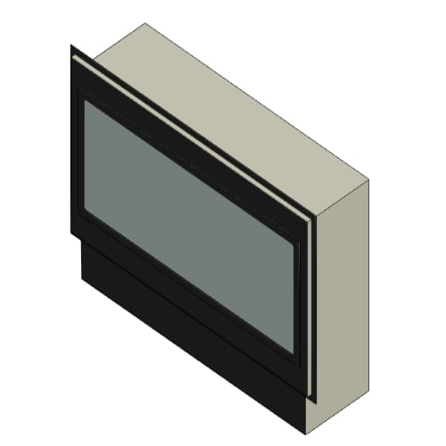 42" Ventless Single Sided - MAHANA Series (PL42VO) Residential Outdoor Gas Fireplace 
