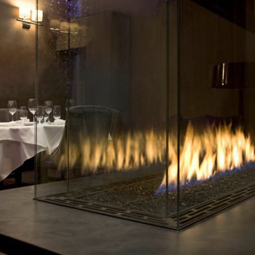 Pier Commercial Gas Fireplace
