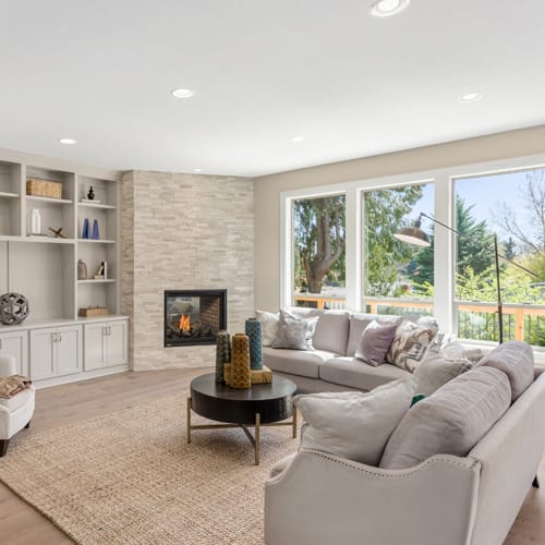 See-Through Residental Gas Fireplace preview 3