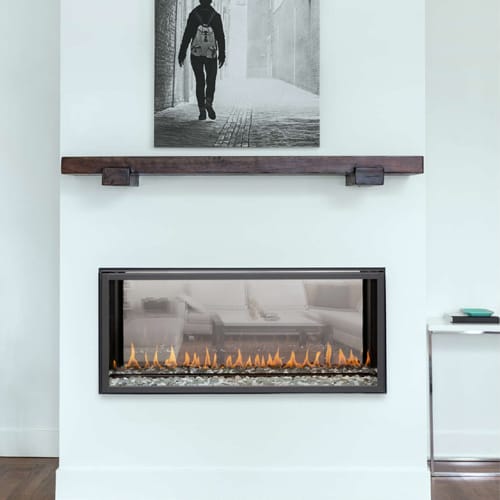 See-Through Residental Gas Fireplace preview 1