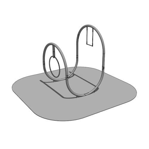Aerial Loops Duo - 1 Hoop, 1 Trapeze