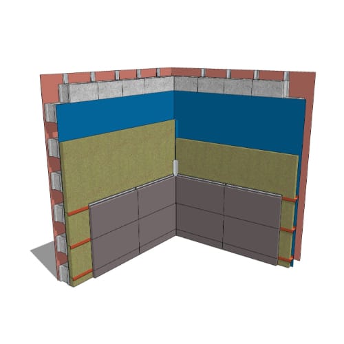 preview of Armatherm™ ArmaGirt: ACM Panel - Inside Corner - CMU