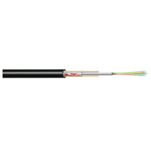 Cable: Underground Duct Di-Electric Uni-Tube 2F-24F Single Sheath - Glass Yarn Armored