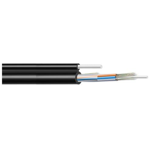 Cable: Aerial Fig-8 (Di-Electric-Messenger Wire) Multi-Tube 12F-144F Single Sheath FRP