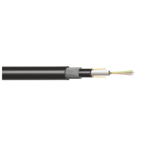 Cable: Underground Duct Metallic Uni-Tube 2F-24F Double Sheath - Steel Wire - Armored