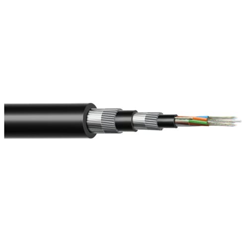 Cable: Underground Duct Metallic Multi-Tube 12F-144F Triple Sheath - Steel Wire - Armored