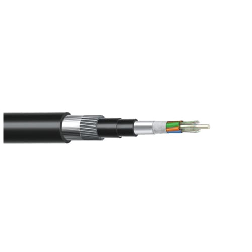 Cable:  Underground Duct Metallic Multi-Tube 12F-288F Double Sheath - Steel Wire - Armored