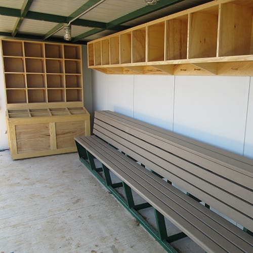 Natural Wood Storage Units