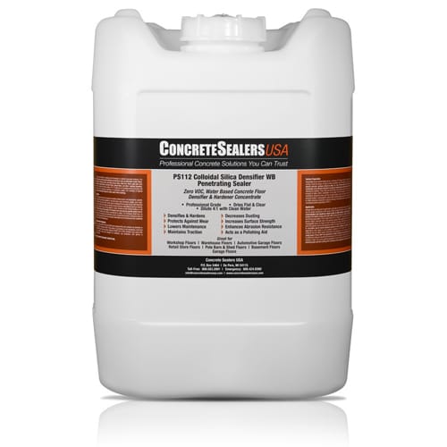 PS112 Colloidal Silica Densifier WB Penetrating Sealer (5 gal.) - Concrete Sealers USA preview 1