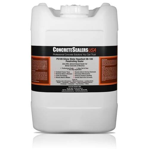 PS109 Silane Water Repellent SB-100 Penetrating Sealer (5 gal.) - Concrete Sealers USA preview 1