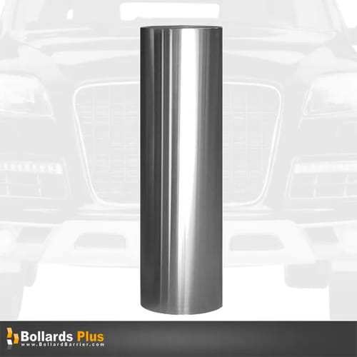 8" Bollard Cover - Stainless Steel, 9"x50" preview 1