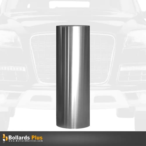 8" Bollard Cover - Stainless Steel, 9"x44" preview 1