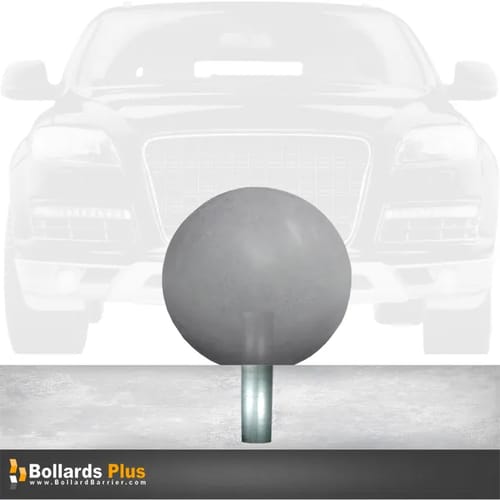 24" Spherical Concrete Bollard preview 1