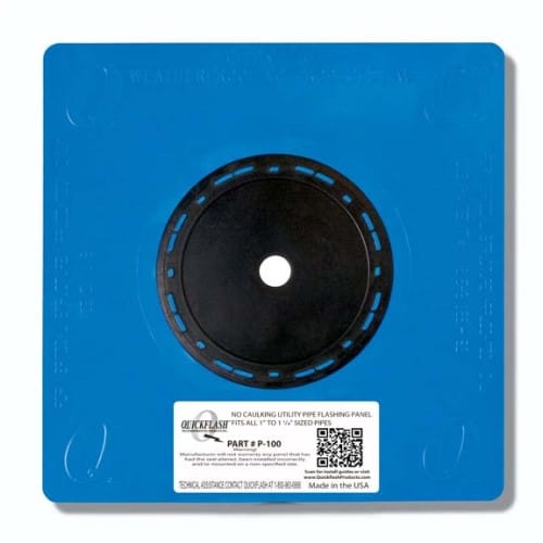 P-100 GW PLUMBING, GAS & HVAC FLASHING PANEL w/ Ground Wire preview 1