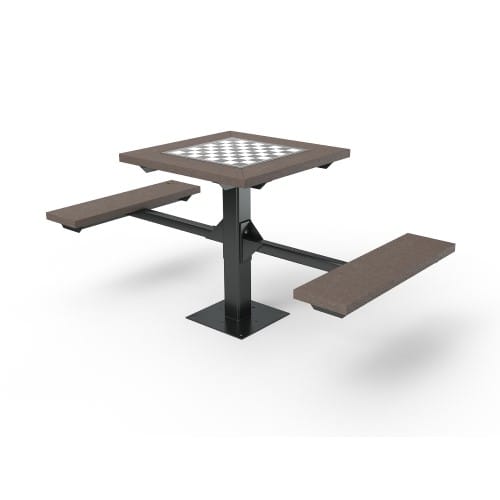 Pedestal 2 Seats Picnic Table preview 3