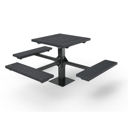 Pedestal 3 Seats Picnic Table preview 1
