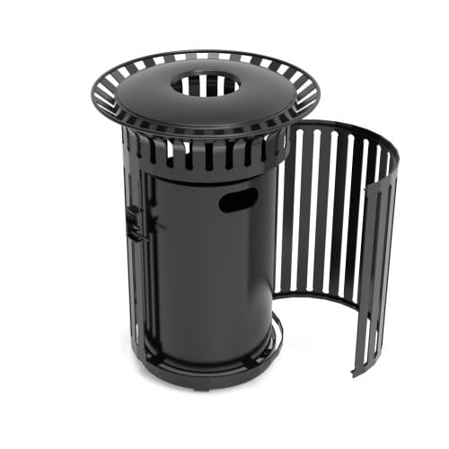 Accessible Urban Flare Waste Receptacle  preview 2