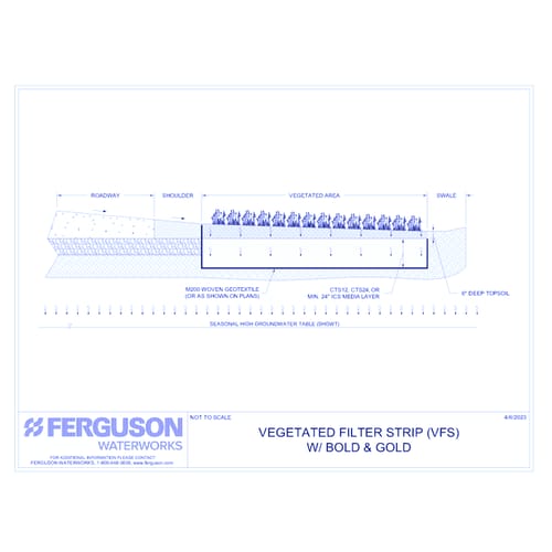 preview of Vegetated Filter Strip (VFS) w/ Bold & Gold: Detail