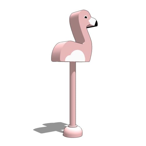 Interactive Water Features: Aqua Flamingo