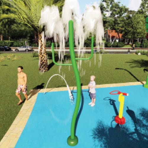 Interactive Water Features: Aqua Cactus preview 2