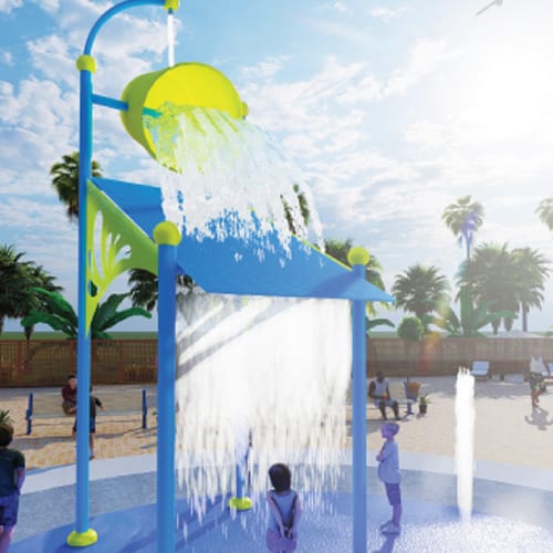 Interactive Water Features: Aqua Dumping Bucket preview 2