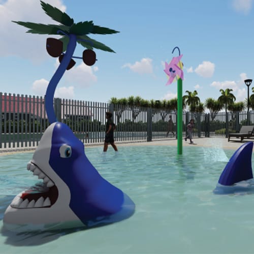 Interactive Water Features: Aqua Jaws preview 2