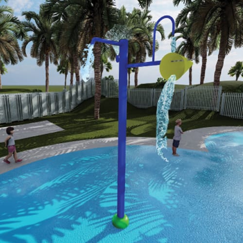 Interactive Water Features: Aqua Triple Tree preview 2
