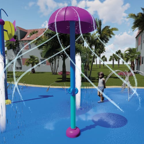 Interactive Water Features: Aqua Twirl preview 2