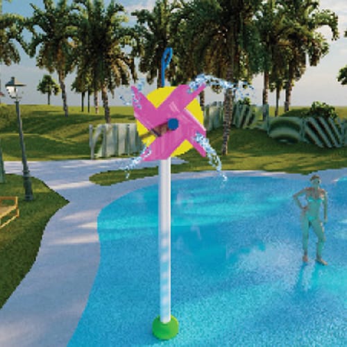 Interactive Water Features: Aqua Windmill preview 2