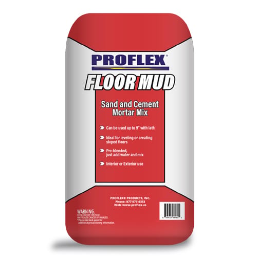Thick Bed Mortar: Floor Mud - Sand and Cement Mortar Mix preview 1