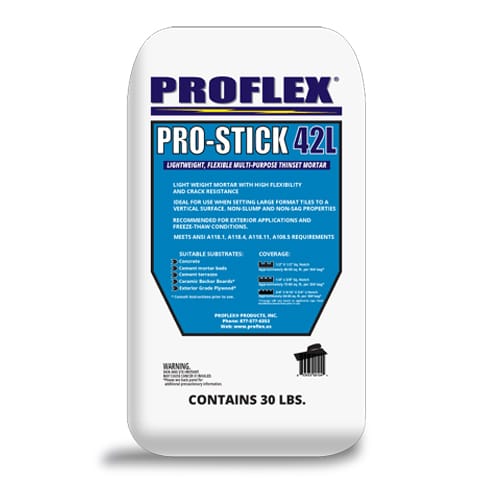Medium Bed Mortar: PROFLEX® PS42L - BALCONY DETAIL BETTER- MEDIUM BED MORTAR preview 1