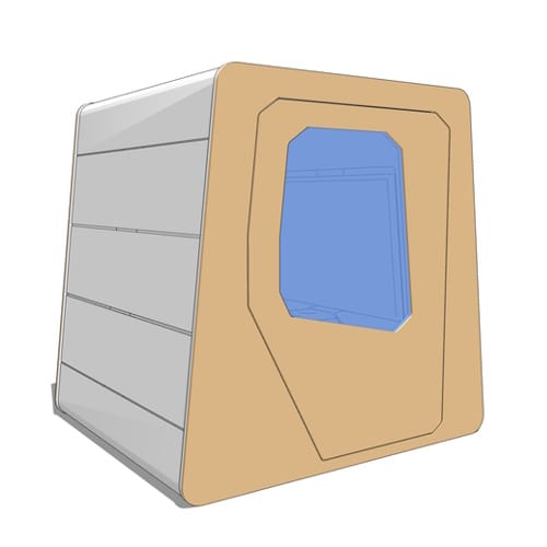 Cone of Silence Sound Proof Meeting Pod