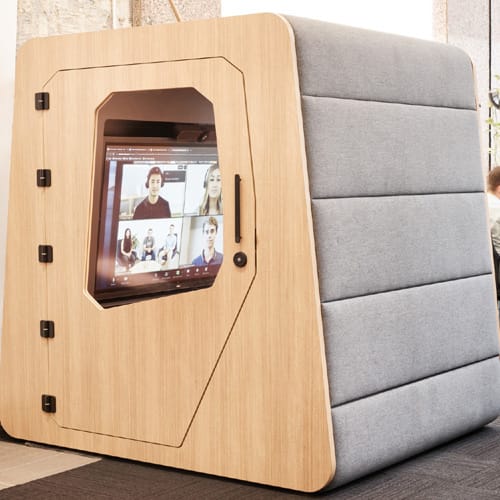 Cone of Silence Sound Proof Meeting Pod preview 1