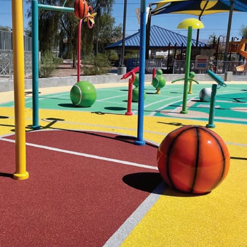 SafeSplash Soft and Slip-Resistant Splash Pad Surfacing preview 1