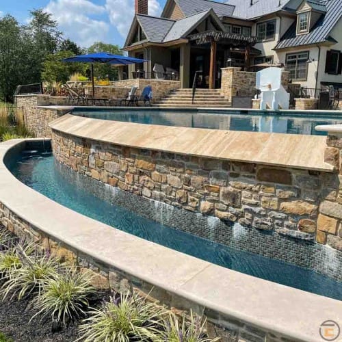 Ivory Travertine Copings preview 3