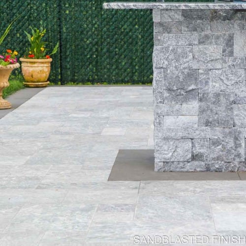Pietra Grey Marble Pavers preview 2