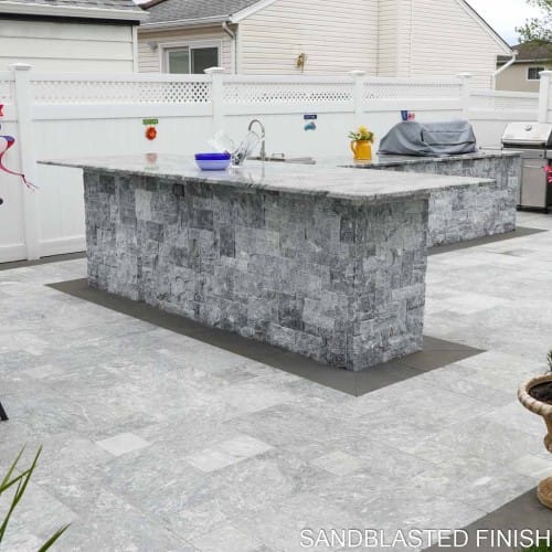 Pietra Grey Marble Pavers preview 3