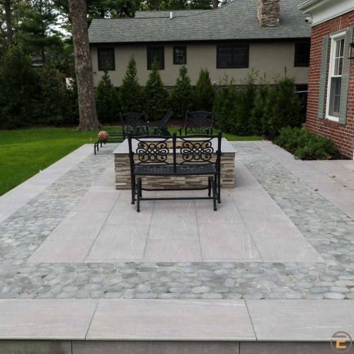 20"X40"  Silver Porcelain Pavers preview 3