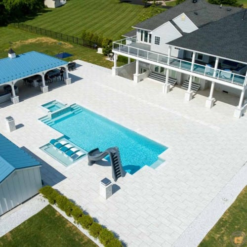 20"X40"  White Porcelain Pavers preview 3
