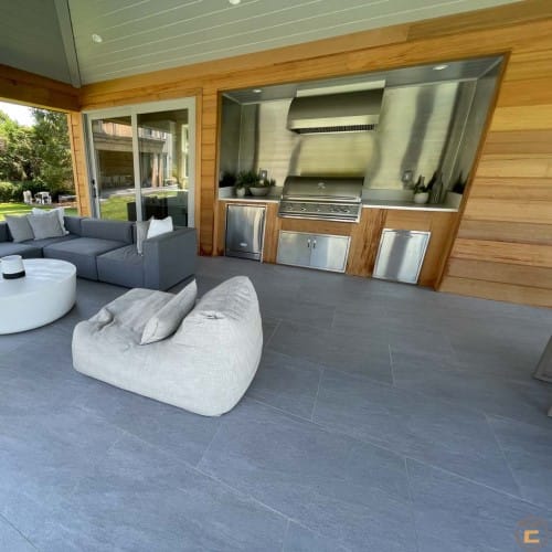 24"X24"  Light Grey Porcelain Pavers preview 4